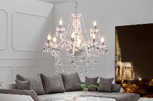 Serie DIAMONDS VON CASA ELITE von Casa Élite von Casa Élite Kronleuchter DIAMONDS 9-armig 1283