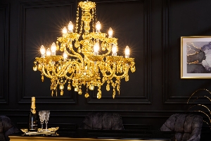 Serie DIAMONDS VON CASA ELITE von Casa Élite von Casa Élite Kronleuchter DIAMONDS 15-armig 43168