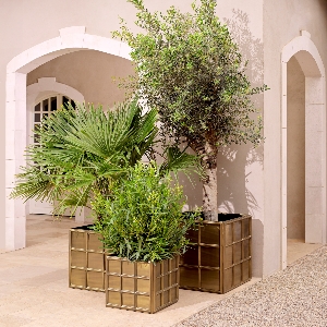 Pflanzgefäße von Eichholtz Pflanzgefäß Grid M 116867