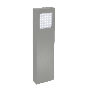 Beta Mini Bollard Light Double-Sided - Matt Silver von Elstead
