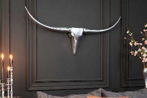 Geweih Wanddekoration BULL von Casa Élite