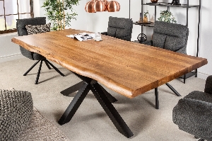 Serie MAMMUT VON CASA ELITE von Casa Élite von Casa Élite Esstisch MAMMUT NATURE  41743