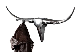 Casa Élite Garderoben von Casa Élite Wanddekoration Garderobenständer BULL  20076