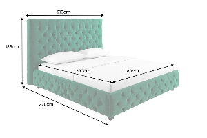 Casa Élite&nbsp;Bett PARIS CHESTERFIELD&nbsp;41336