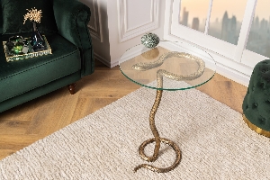 Serie WILDLIFE VON CASA ELITE von Casa Élite von Casa Élite Beistelltisch WILDLIFE SNAKE 43513