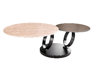 Couchtisch DANCING RINGS von Casa Élite