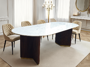 Serie GATSBY VON CASA ELITE von Casa Élite von Casa Élite Esstisch GATSBY 45829