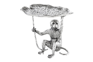 erstklassige Tische von Casa Élite Side table WILDLIFE MONKEY 44836