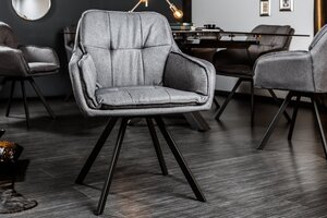 Serie LOUNGER VON CASA ELITE von Casa Élite von Casa Élite Swivel chair LOUNGER  39352