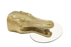 Casa Élite erstklassige Tische von Casa Élite Side table WILDLIFE CROCODILE  46434