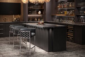 Serie ELEGANCE VON CASA ELITE von Casa Élite von Casa Élite Bar stool ELEGANCE 47504