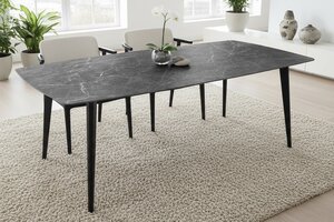 Serie MILANO VON CASA ELITE von Casa Élite von Casa Élite Esstisch MILANO  46992