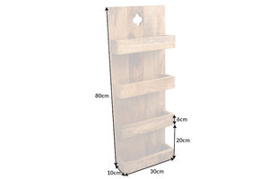 Casa Élite Artikel von Casa Élite Küchenregal HEMINGWAY  42573