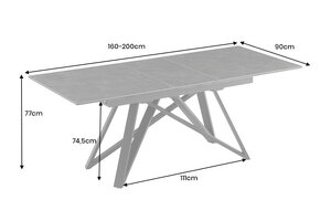 Casa Élite&nbsp;Esstisch ATLAS&nbsp;46500