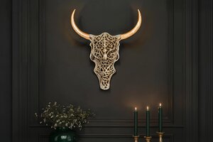 Casa Élite von Casa Élite Wanddekoration EXOTIC BULL  45661