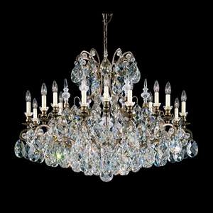 Kristall-Hängeleuchte, Pendelleuchten & Hängelampen fürs Wohnzimmer von SCHONBEK Renaissance Kristallluster 3792E-22S