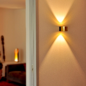 Designer-Wandleuchten & Wandlampen fürs Esszimmer von BANKAMP Leuchtenmanufaktur LED-Wandleuchte Luce Elevata Impulse L4294.1-51