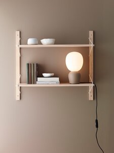 Serie BUDDY VON BELID LEUCHTEN von Belid Leuchten von Belid Leuchten Buddy table lamp sand structure/opal glass G9 4001202389