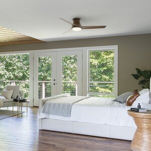 Deckenventilatoren mit und ohne Licht von Elstead Deckenventilator Eris KLF-ERIS-60-WN