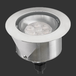 dot-spot von dot-spot LED Einbaustrahler, verschraubbar für erhöhten Diebstahlschutz, Gehäuse V4A Edelstahl 30615.099.10.33