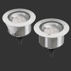 dot-spot von dot-spot LED Einbaustrahler, mit Wabenblendschutz, verschraubbar für erhöhten Diebstahlschutz, Gehäuse V4A 30616.099.10.33