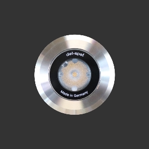 dot-spot von dot-spot LED Einbaustrahler, rund, Gehäuse V4A Edelstahl, Feinschliff, dimmbar, THERMOPROTECT 31101.199.35.33