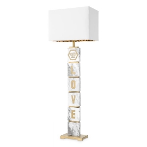 EICHHOLTZ Floor lamp 'Kingston' - brass