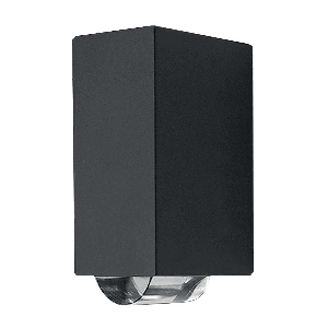 Elstead von Elstead Agner 2 Licht Wandleuchte - Graphit AGNER-2W
