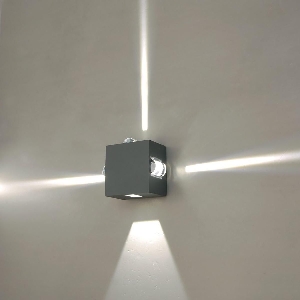 Elstead von Elstead Agner 4 Licht Wandleuchte - Graphit AGNER-4W