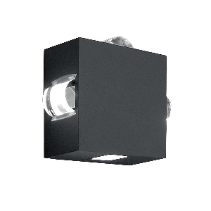 Elstead von Elstead Agner 4 Licht Wandleuchte - Graphit AGNER-4W