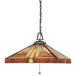 Tiffany pendant light Stephen von Elstead
