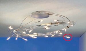 Escale Leuchten Schirme, Gläser & Stoffschirme von Escale Leuchten SPIN Halteklammer für Glas 70586624