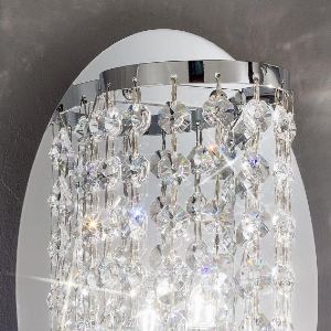 KOLARZ Leuchten Kristall- fürs Schlafzimmer von KOLARZ Leuchten Charleston Wandleuchte 262.61.5