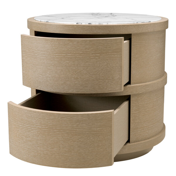 Nachttisch Cabana rund der Firma Eichholtz