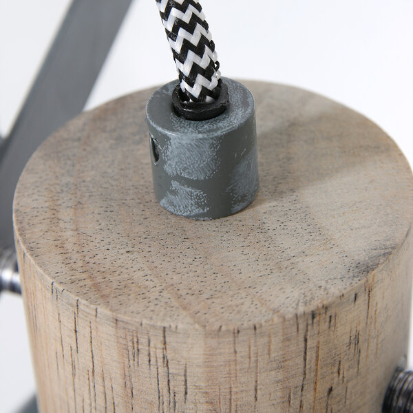 Klemmspot und Wandleuchte Gearwood  der Firma Steinhauer