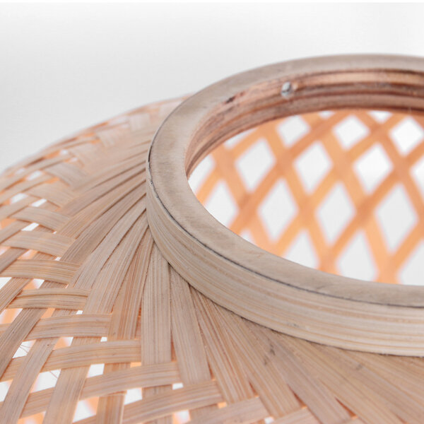 Bamboo table lamp Maze  der Firma Steinhauer