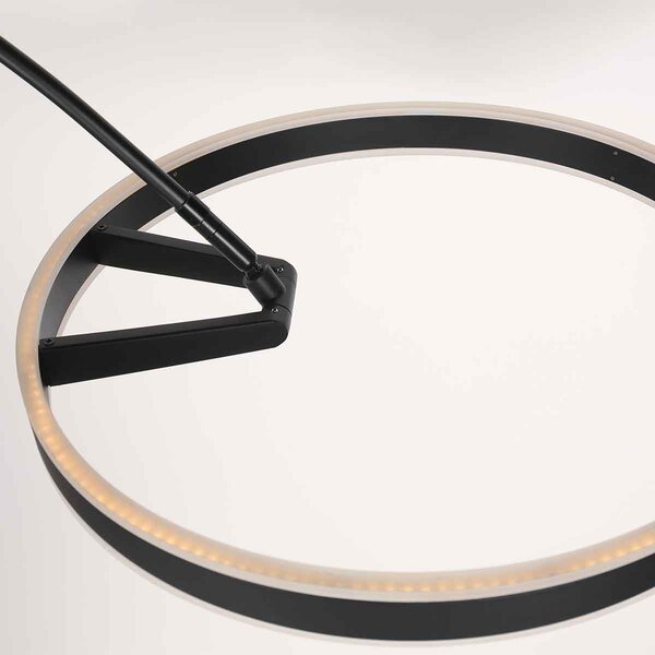 Stehleuchte / Bogenleuchte Ringlux  der Firma Steinhauer