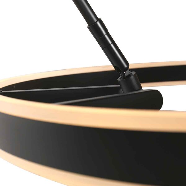 Stehleuchte / Bogenleuchte Ringlux  der Firma Steinhauer