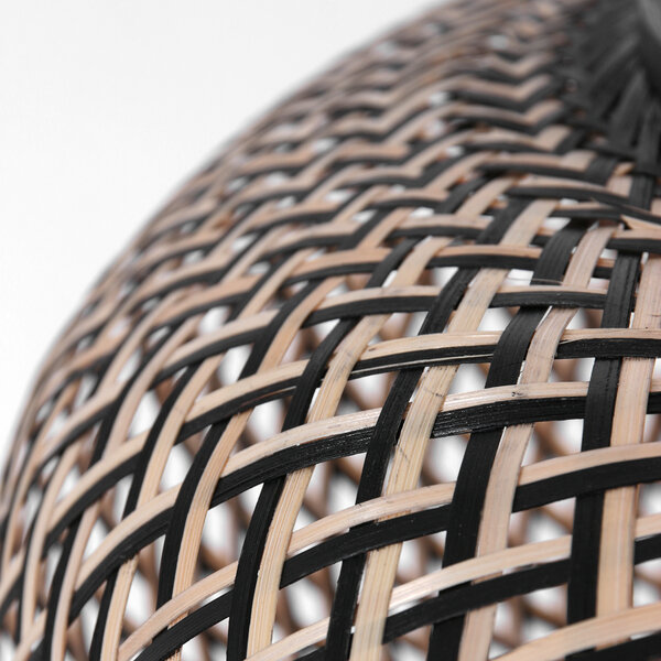 Stehlampe / Bogenlampe Maze-Natural der Firma Steinhauer