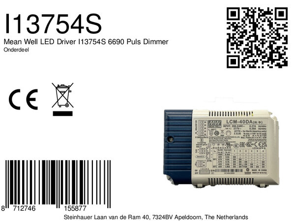 Mean Well LED-Treiber der Firma Steinhauer