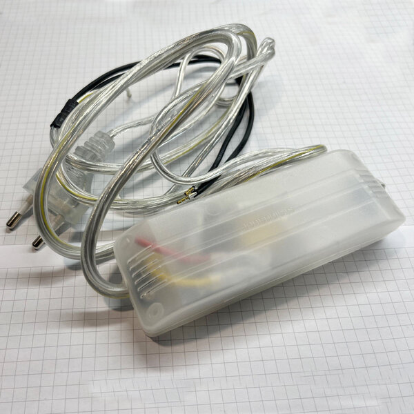 Transparente 3-Stufen LED-Dimmer  der Firma Steinhauer