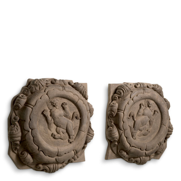 Wall object Liao set of 2 der Firma Eichholtz