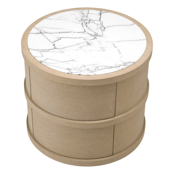 Bedside Table Cabana round der Firma Eichholtz