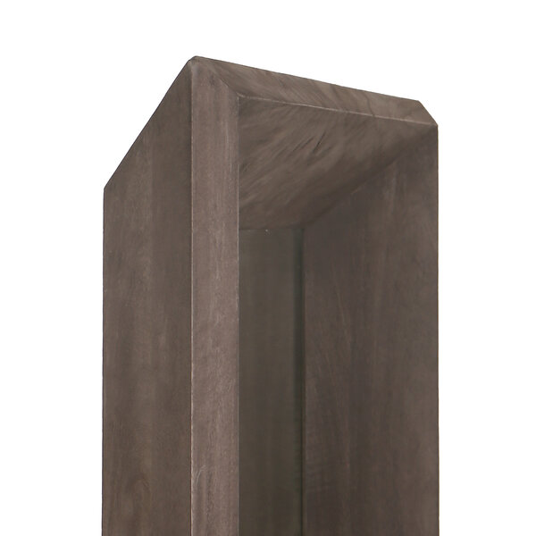 Nicka Brown mango wood rectangle mirror S der Firma PTMD
