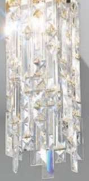 Hängeleuchte PRISMA, KOLARZ Pure, Chrom Länge 12 cm, Breite 12 cm, Höhe 85 cm, 1 flg., G9, 25 W der Firma KOLARZ-Austrolux Leuchten