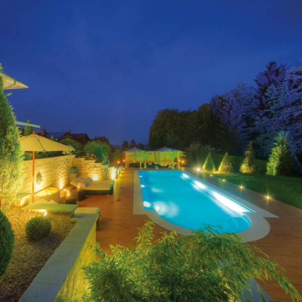 aquaros 20 LED Einbaustrahler für Pools und Teiche der Firma dot-spot