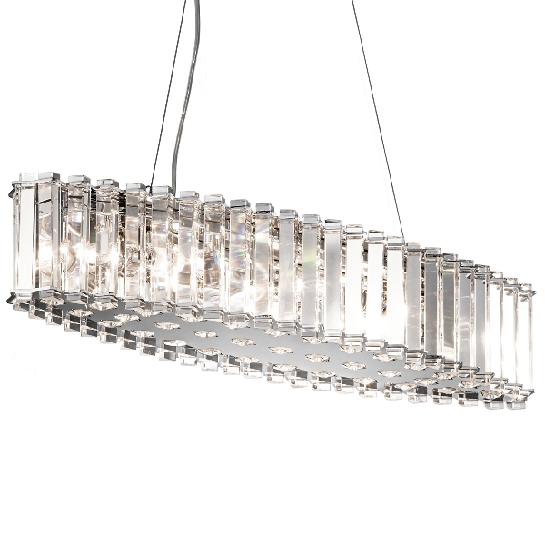 Pendelleuchte Crystal Skye oval der Firma Elstead
