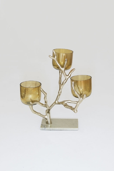 Windlicht 3-flg. SCALA der Firma Holländer Leuchten