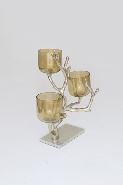 Windlicht 3-flg. SCALA der Firma Holländer Leuchten