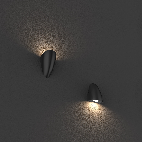 Vendela LED-Wandleuchte - Schwarz der Firma Elstead